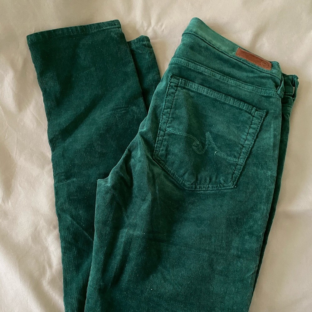 Adriano Goldschmied green stretch skinny pant